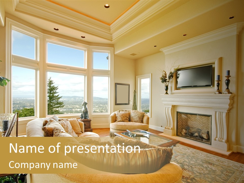 Lifestyle House Elegant PowerPoint Template