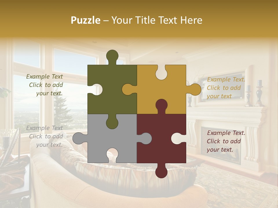 Lifestyle House Elegant PowerPoint Template