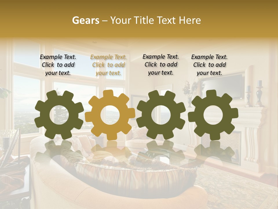 Lifestyle House Elegant PowerPoint Template