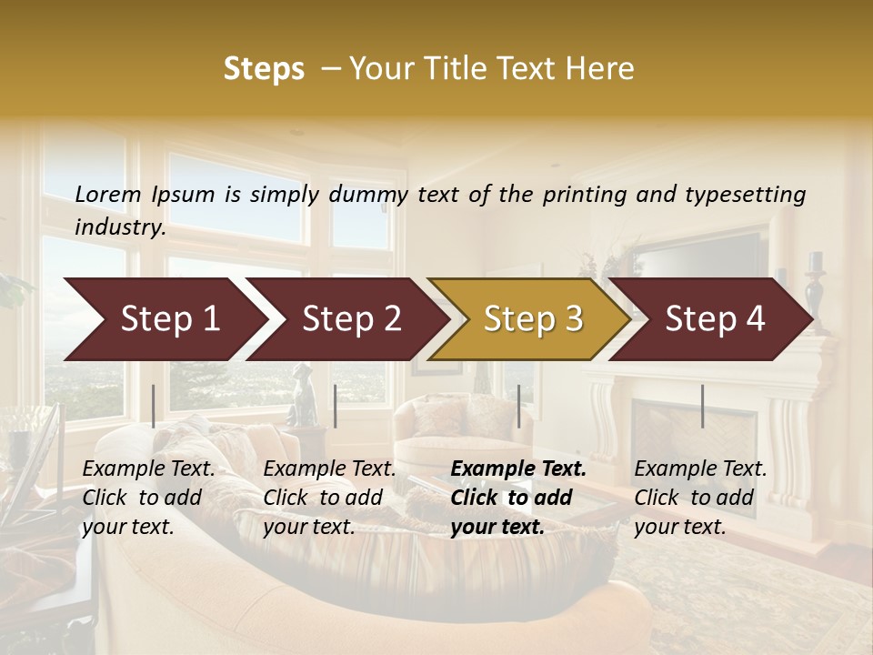 Lifestyle House Elegant PowerPoint Template