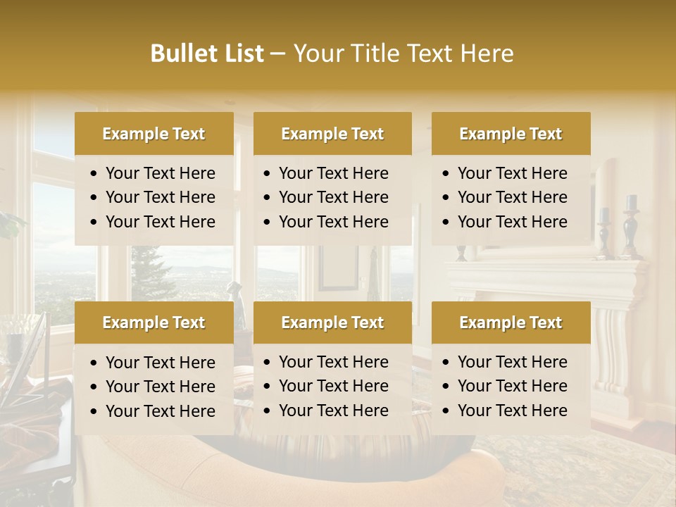 Lifestyle House Elegant PowerPoint Template