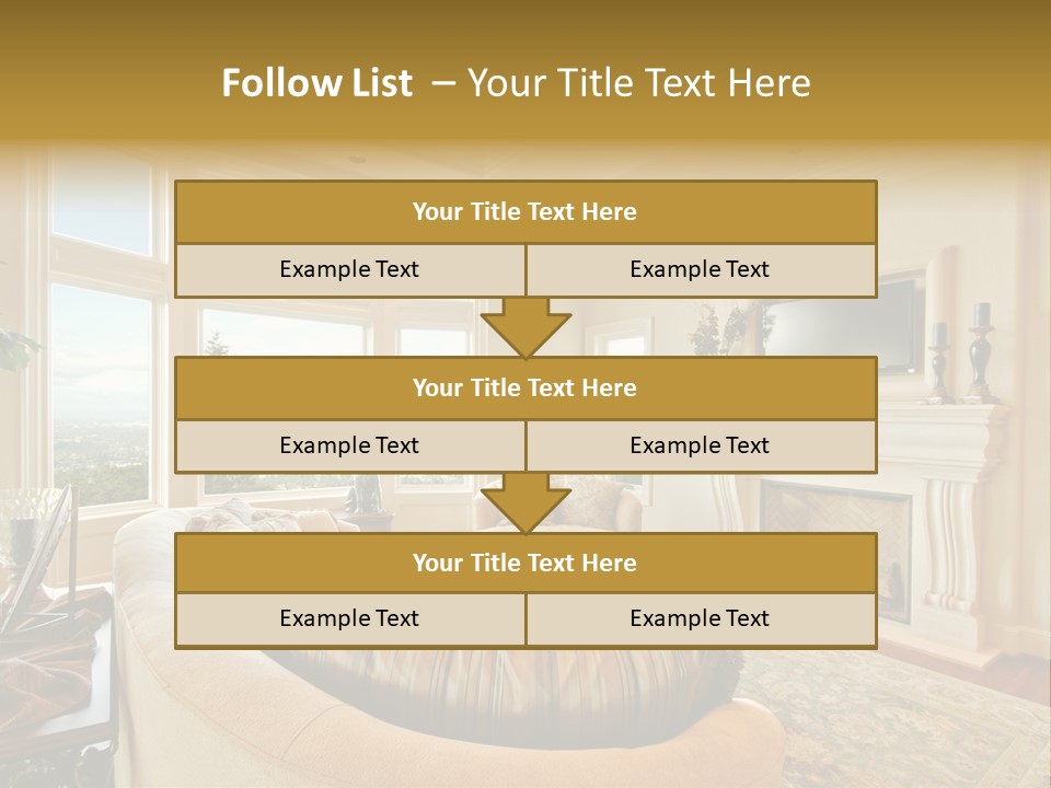 Lifestyle House Elegant PowerPoint Template