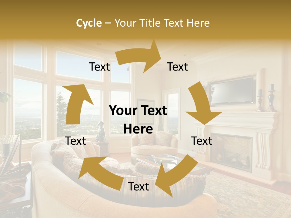 Lifestyle House Elegant PowerPoint Template