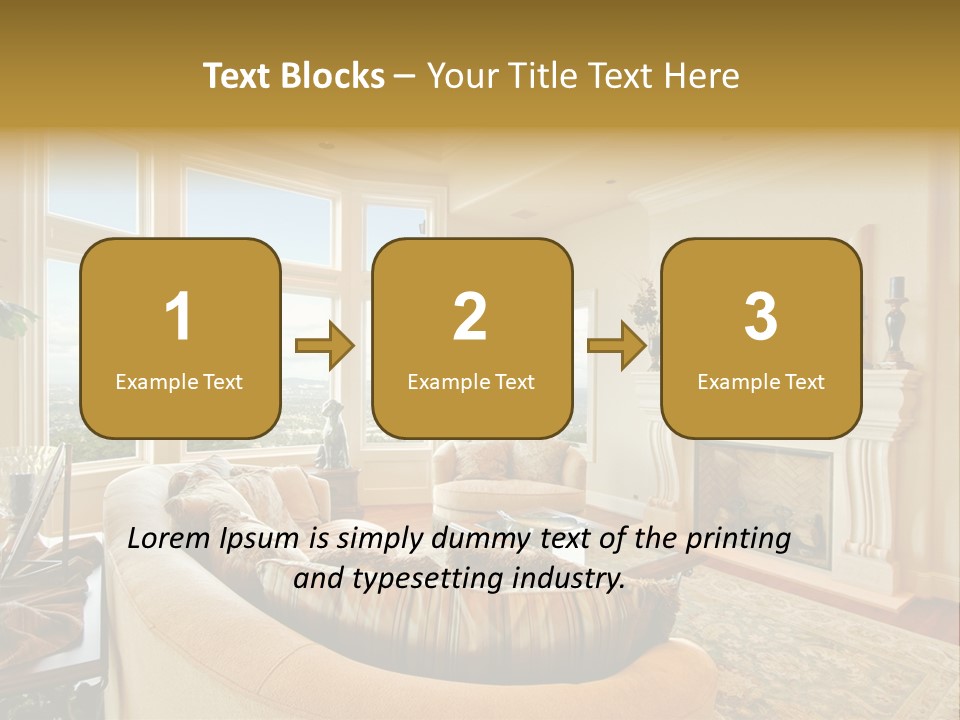 Lifestyle House Elegant PowerPoint Template