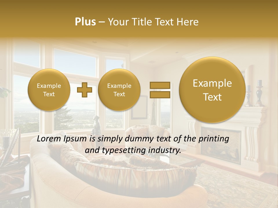 Lifestyle House Elegant PowerPoint Template