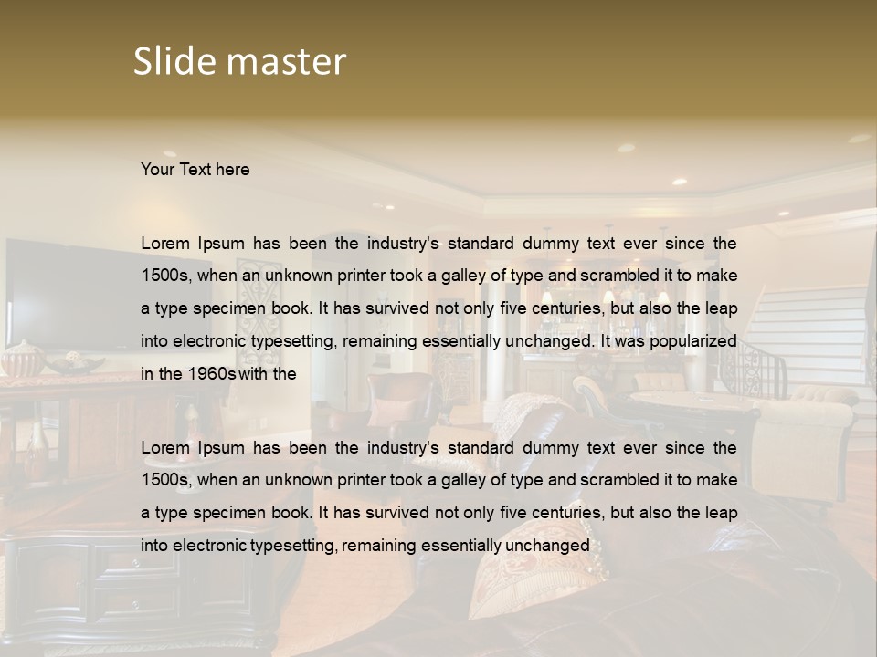 Architecture Construction Wealthy PowerPoint Template