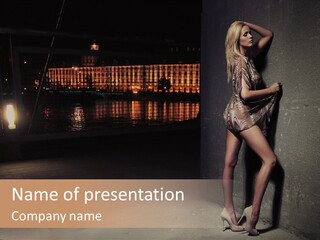 Luxury Single Building PowerPoint Template