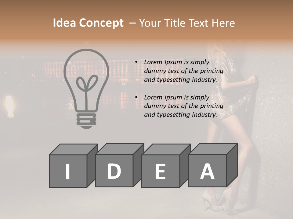 Luxury Single Building PowerPoint Template