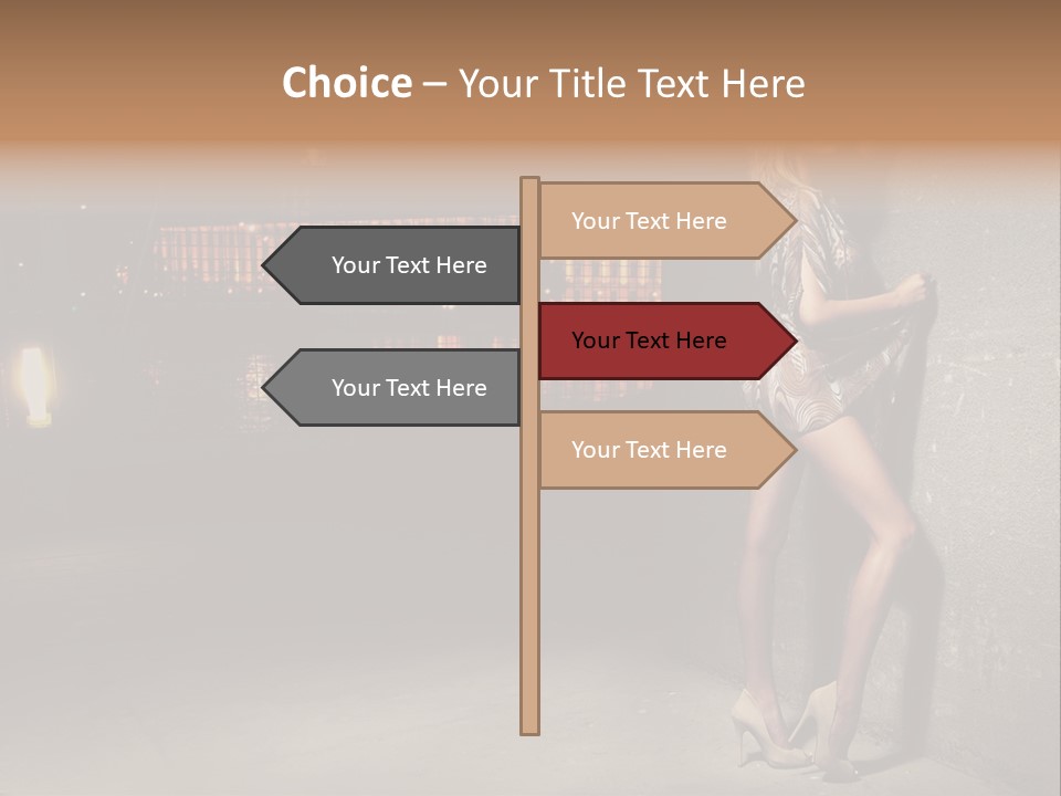 Luxury Single Building PowerPoint Template
