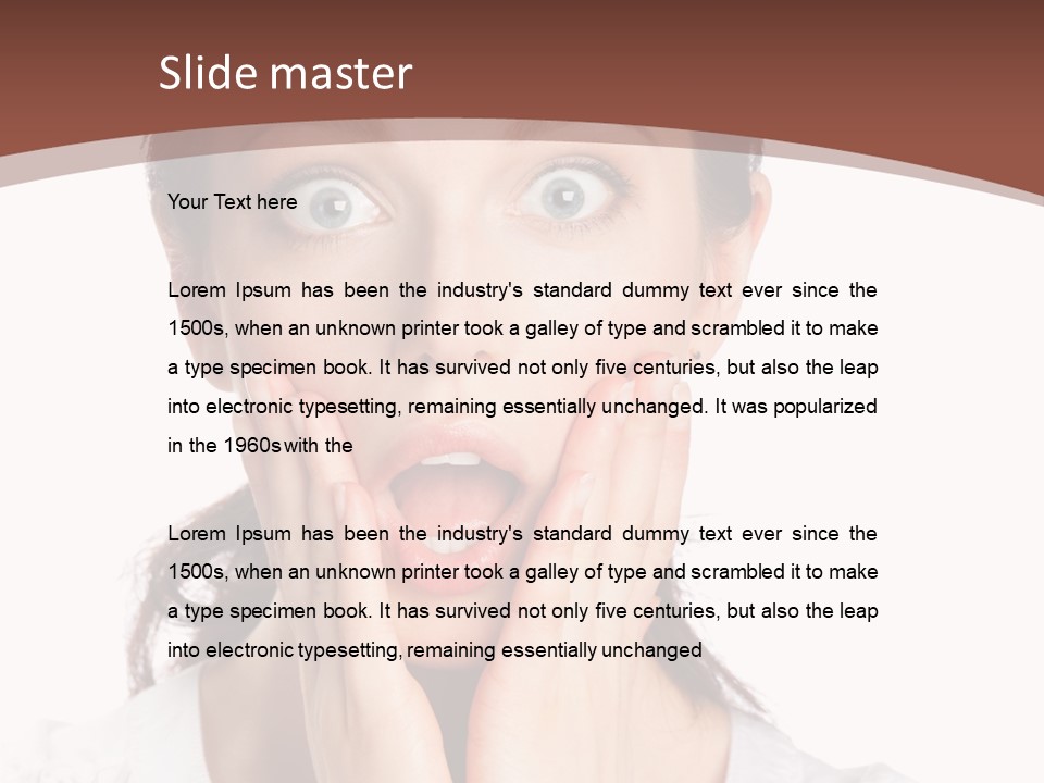 Fear Win Horror PowerPoint Template