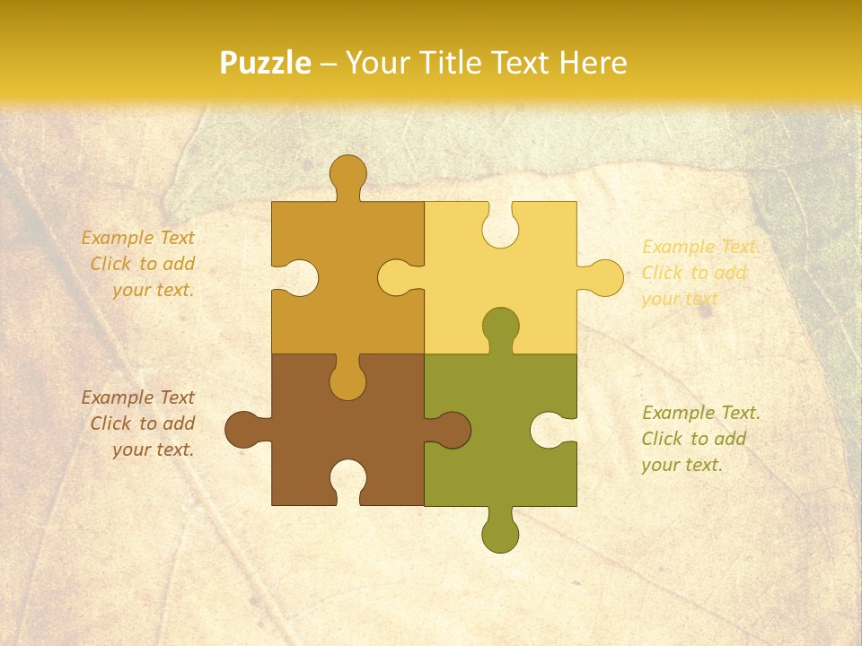 Age Nature Grunge PowerPoint Template