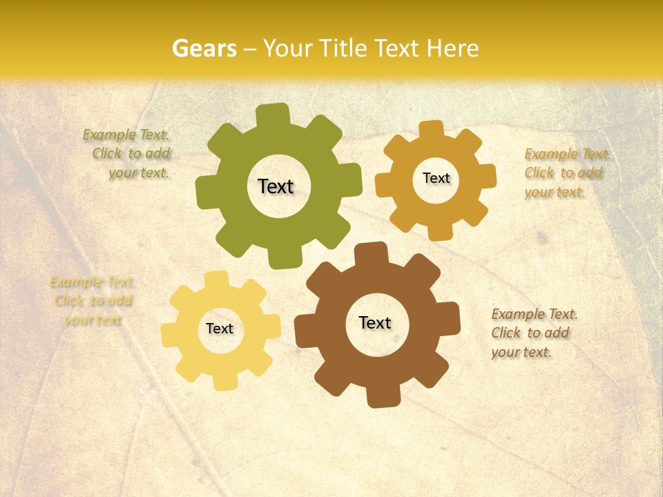 Age Nature Grunge PowerPoint Template