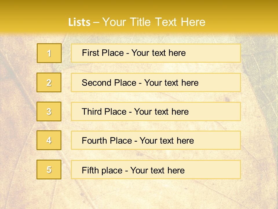 Age Nature Grunge PowerPoint Template