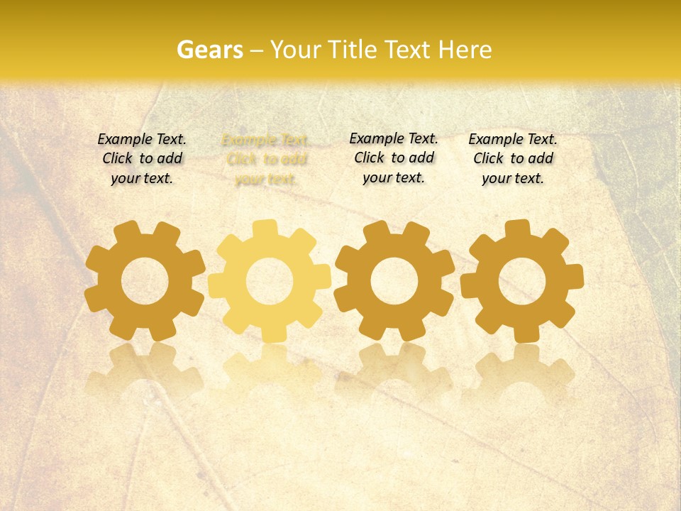 Age Nature Grunge PowerPoint Template