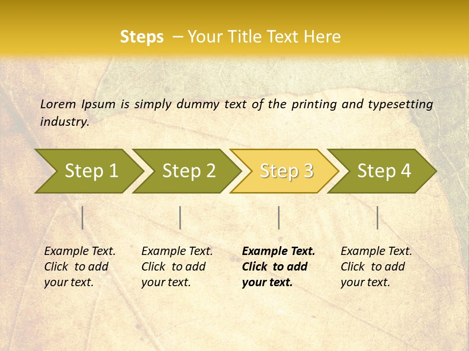 Age Nature Grunge PowerPoint Template
