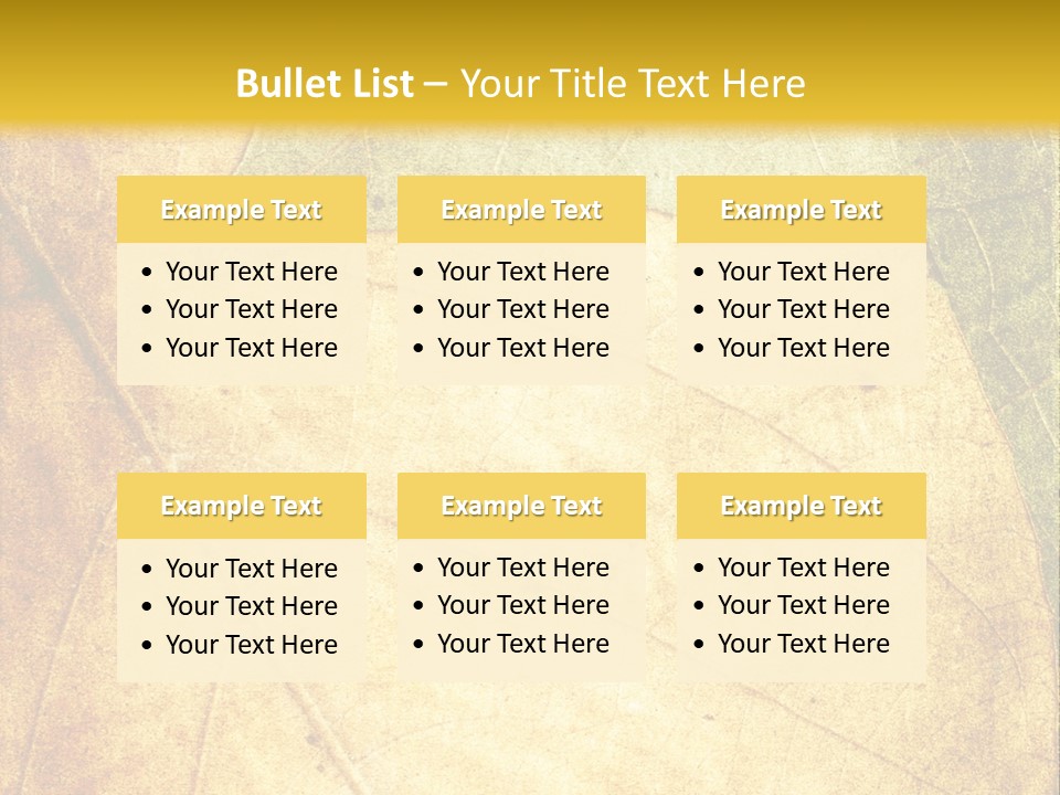 Age Nature Grunge PowerPoint Template