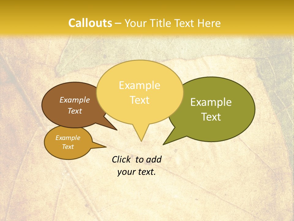 Age Nature Grunge PowerPoint Template