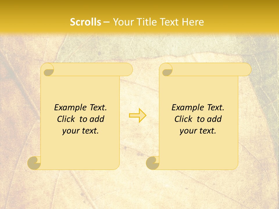 Age Nature Grunge PowerPoint Template