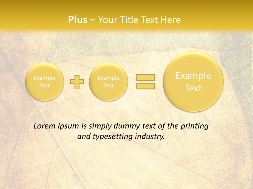 Age Nature Grunge PowerPoint Template