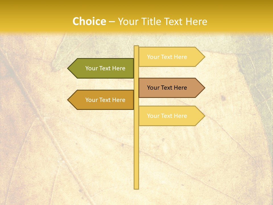Age Nature Grunge PowerPoint Template
