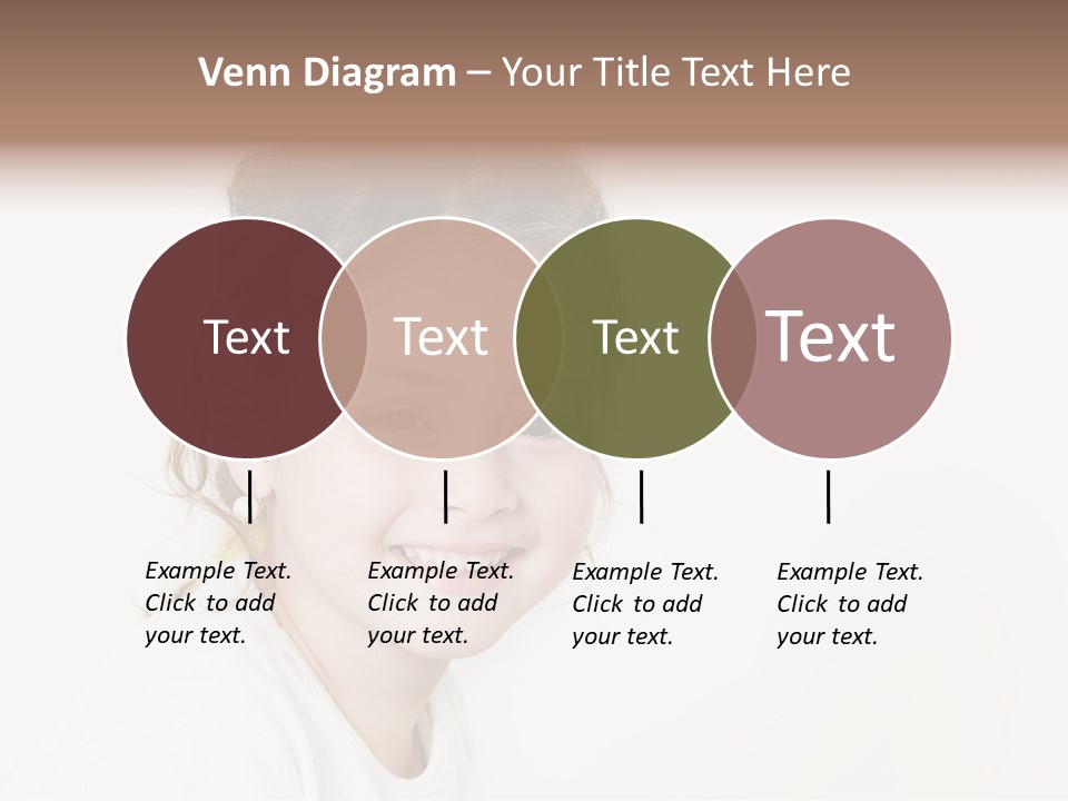 Girl White PowerPoint Template