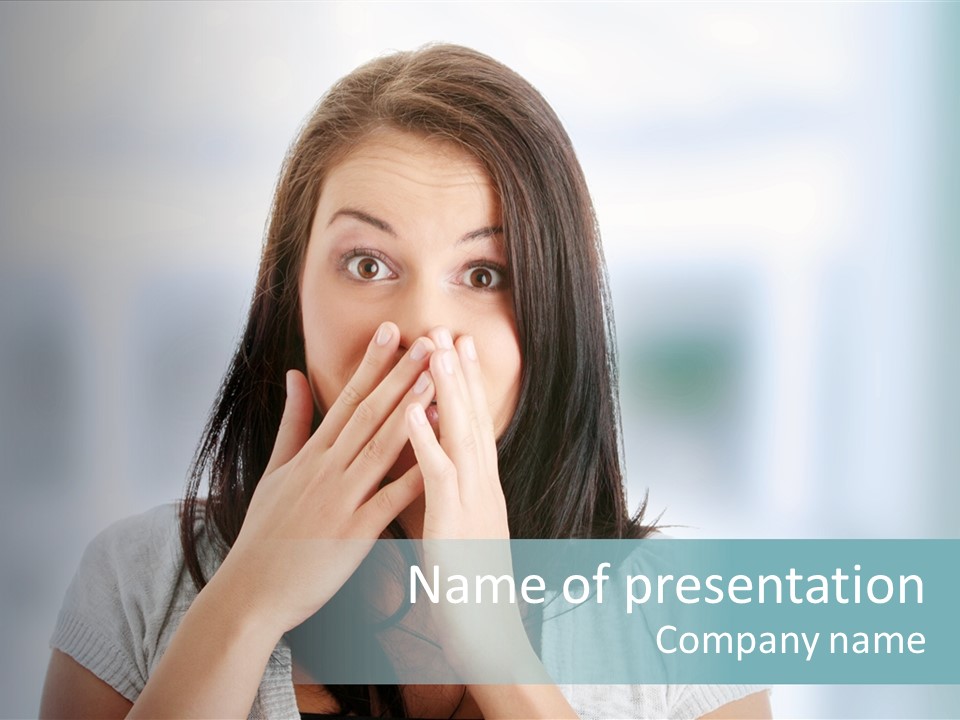 Stare Business Surprise PowerPoint Template