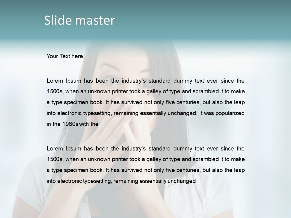 Stare Business Surprise PowerPoint Template