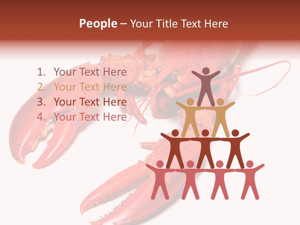 Length White Marines PowerPoint Template