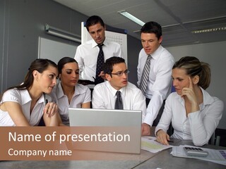 Connected Marketing Training PowerPoint Template