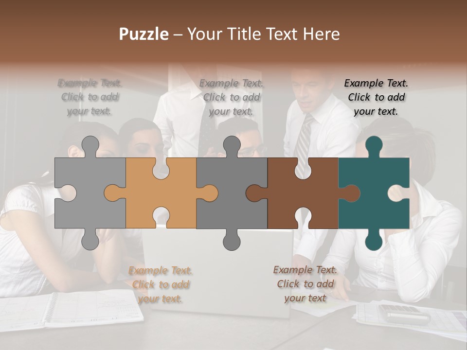 Connected Marketing Training PowerPoint Template