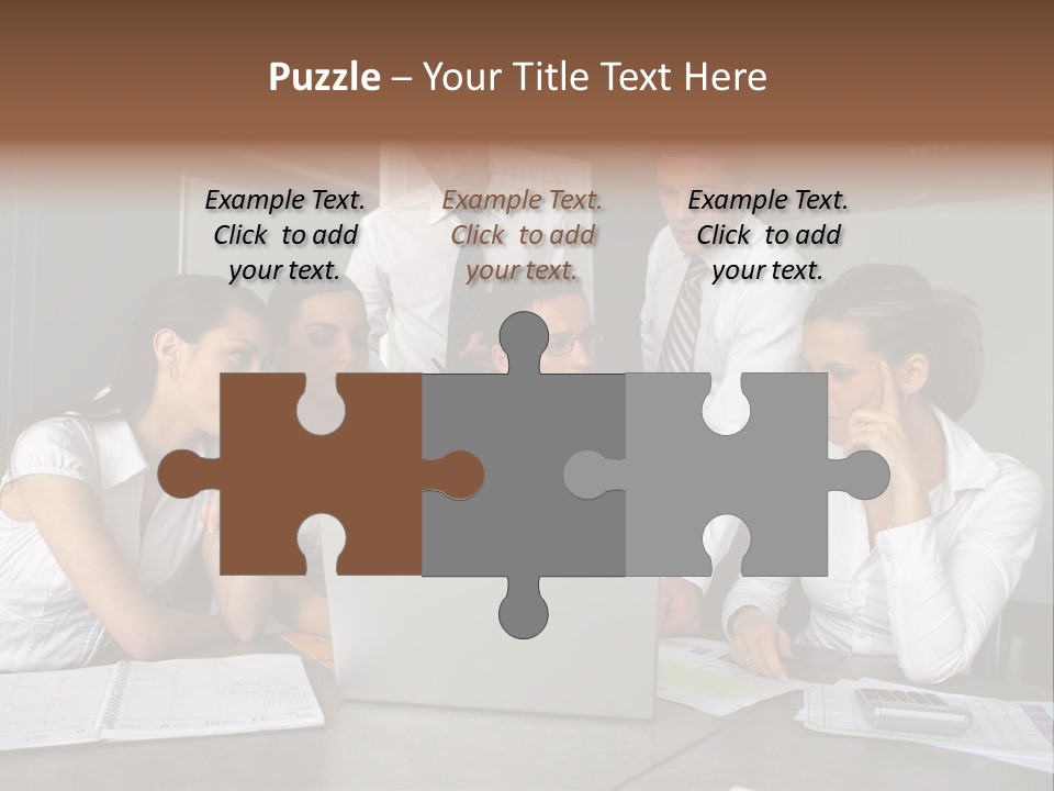 Connected Marketing Training PowerPoint Template