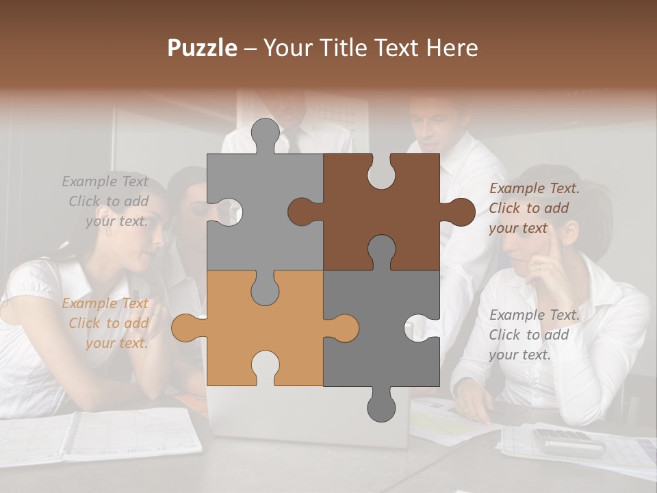 Connected Marketing Training PowerPoint Template