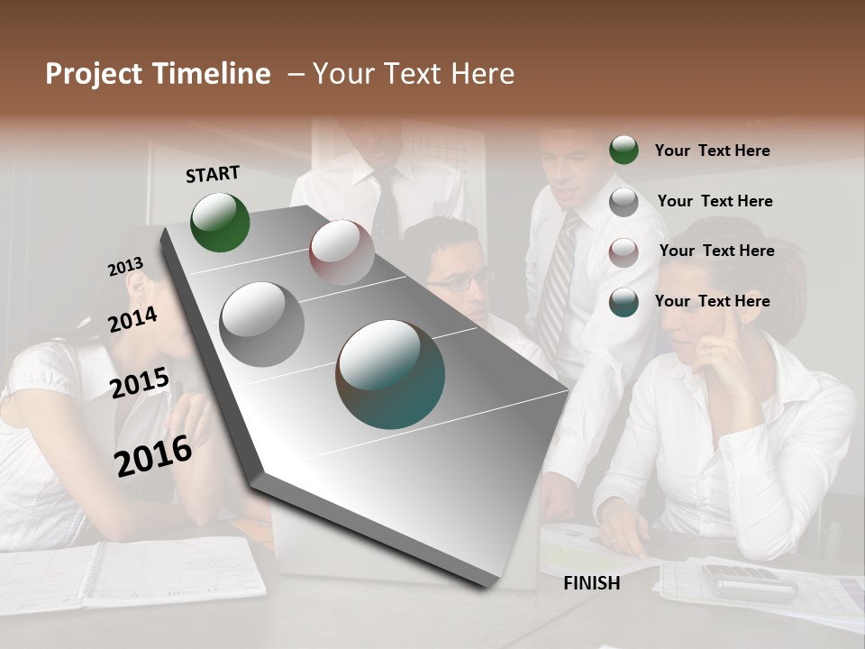 Connected Marketing Training PowerPoint Template