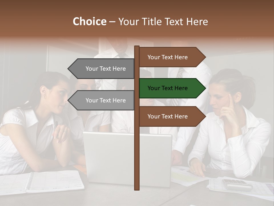 Connected Marketing Training PowerPoint Template