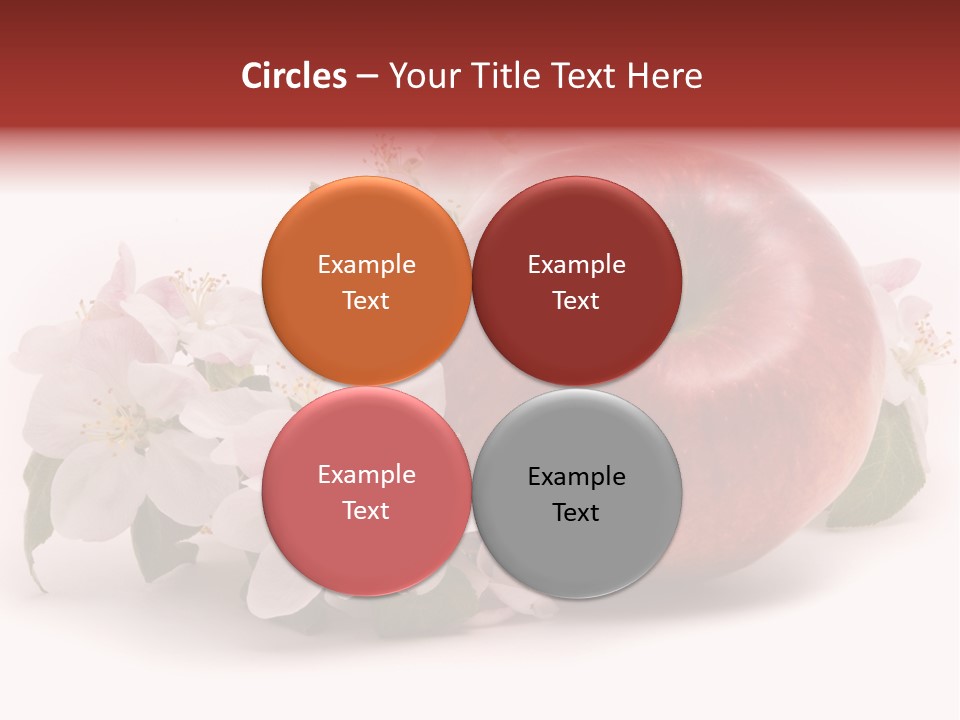 Leaf Plant Fruit PowerPoint Template