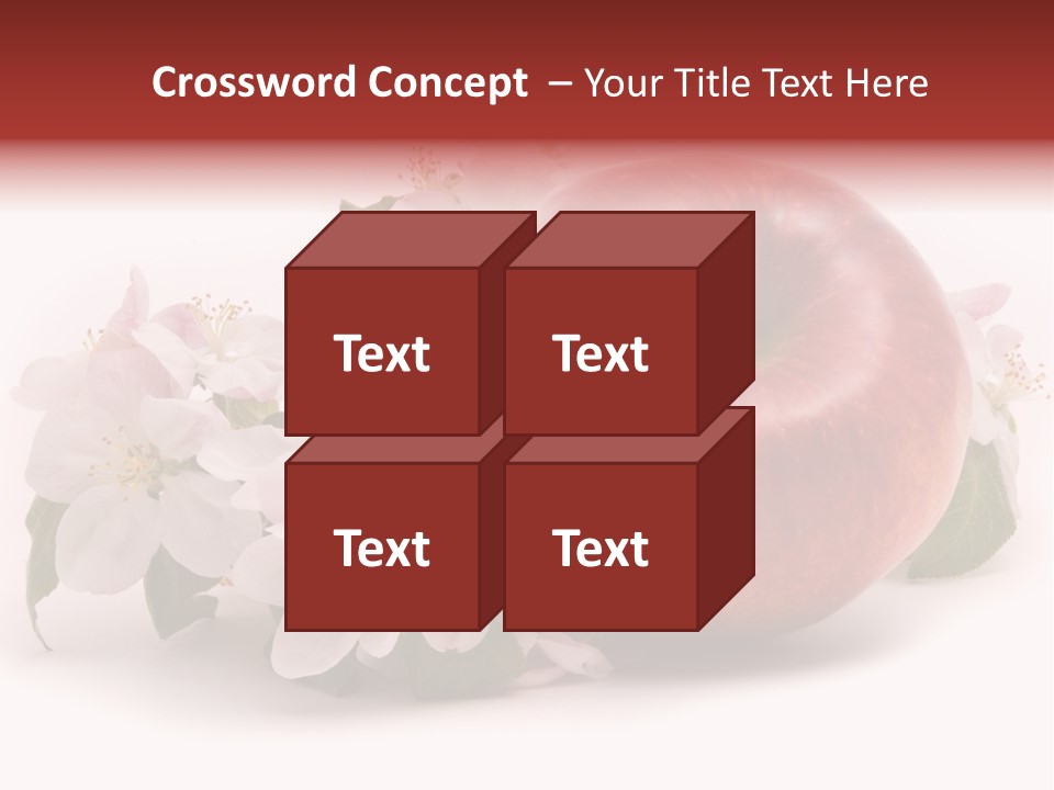 Leaf Plant Fruit PowerPoint Template