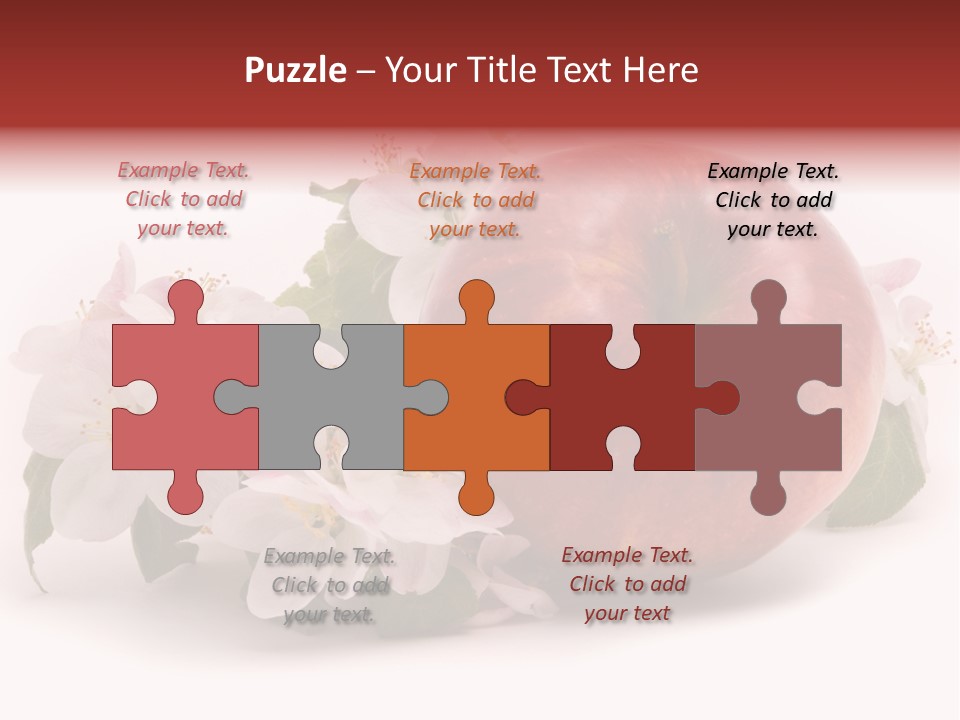 Leaf Plant Fruit PowerPoint Template