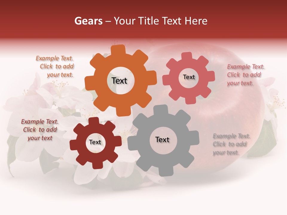 Leaf Plant Fruit PowerPoint Template