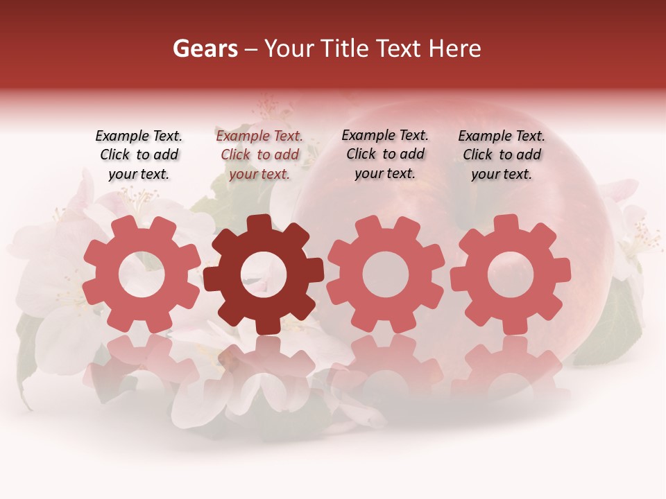 Leaf Plant Fruit PowerPoint Template