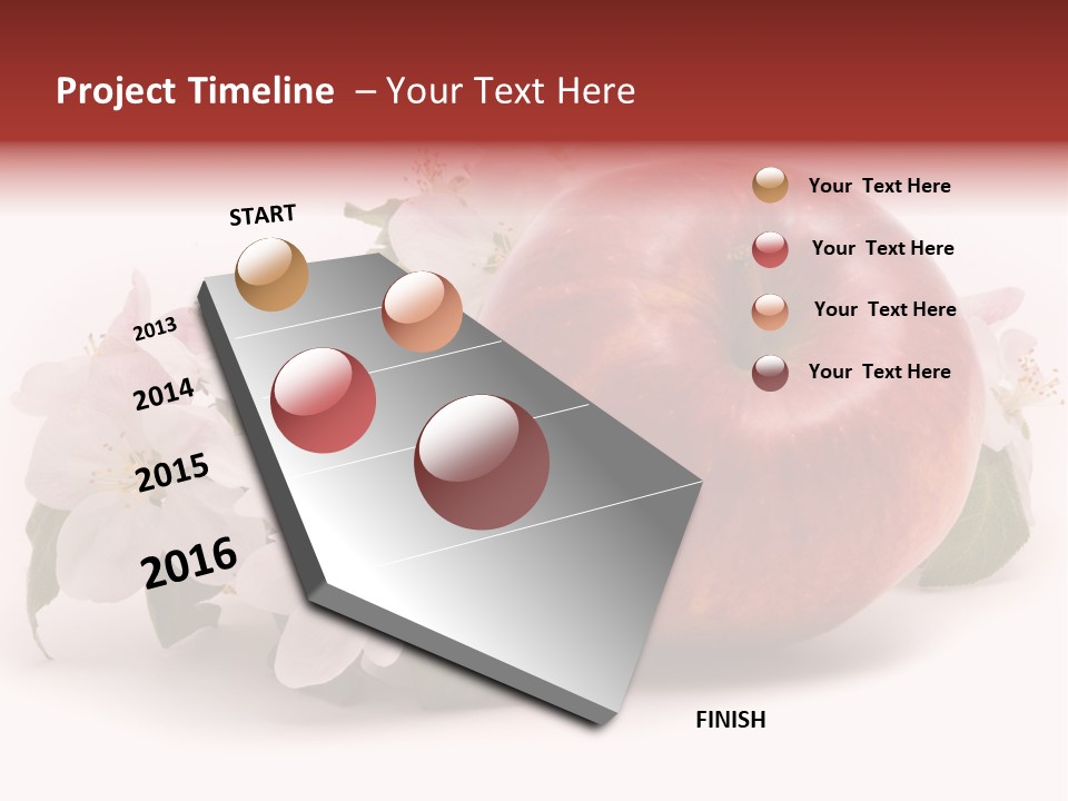 Leaf Plant Fruit PowerPoint Template
