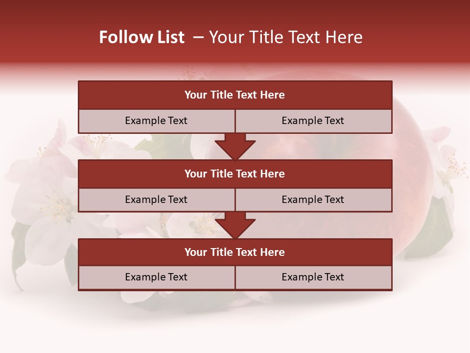 Leaf Plant Fruit PowerPoint Template