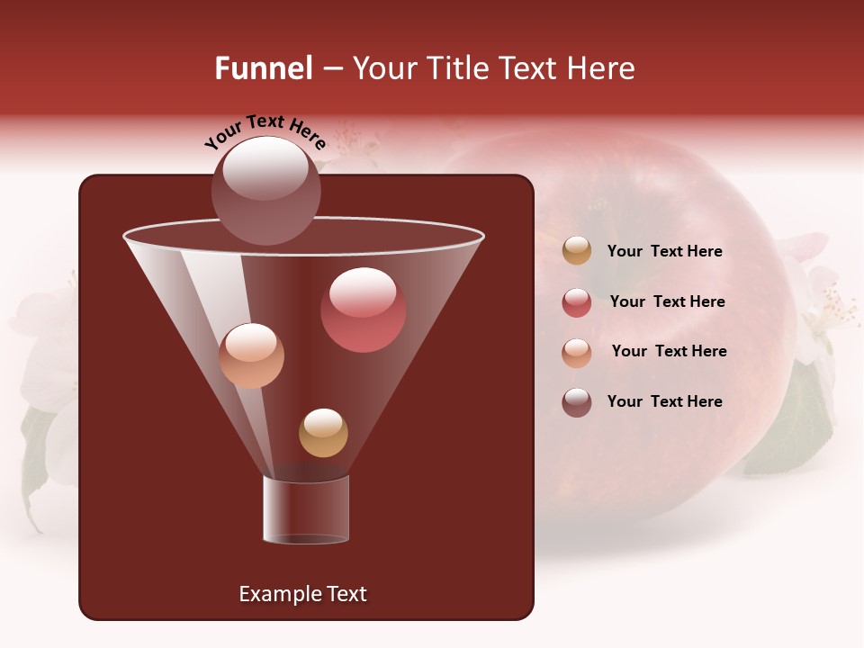 Leaf Plant Fruit PowerPoint Template
