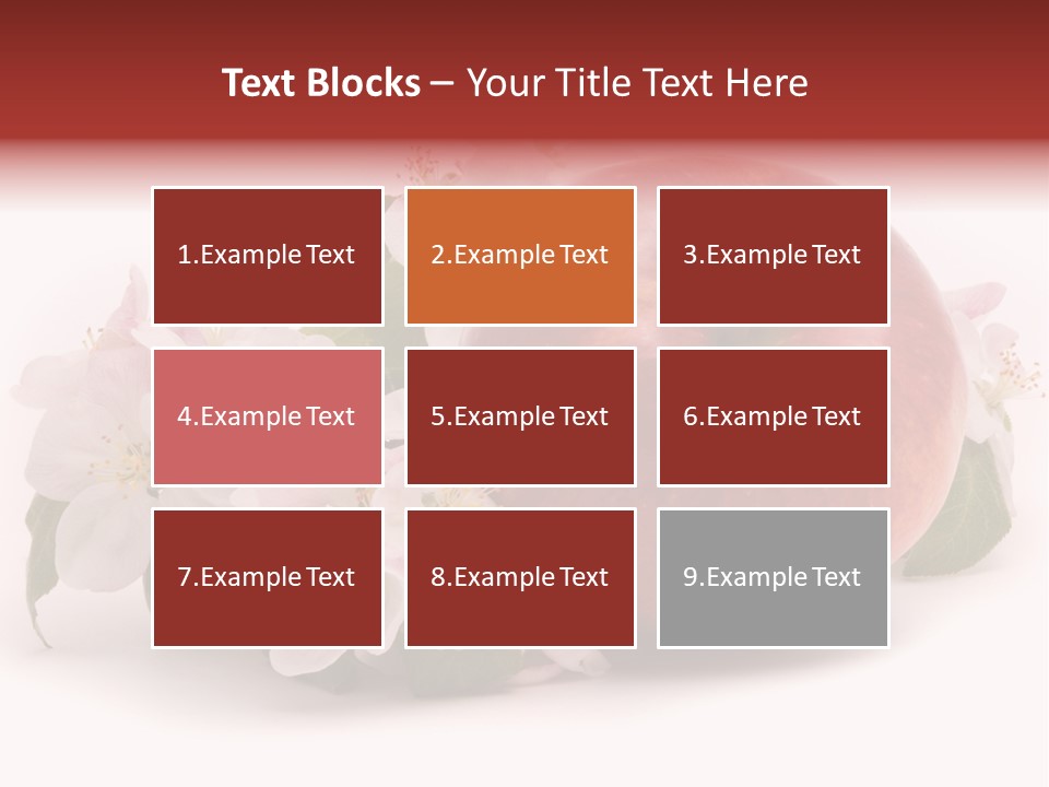 Leaf Plant Fruit PowerPoint Template