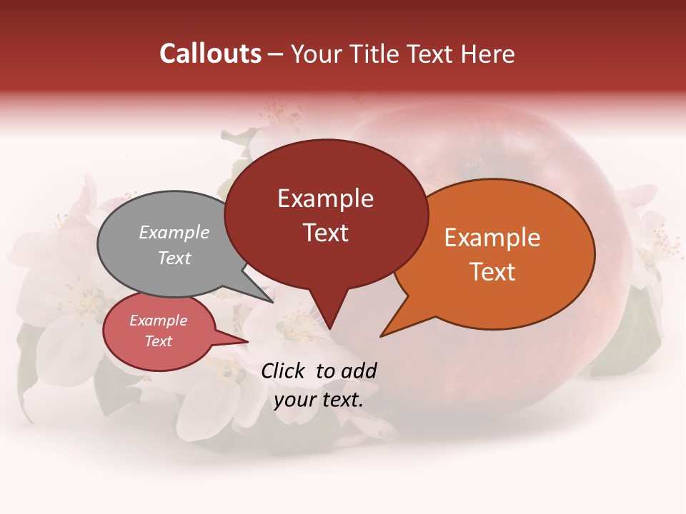 Leaf Plant Fruit PowerPoint Template