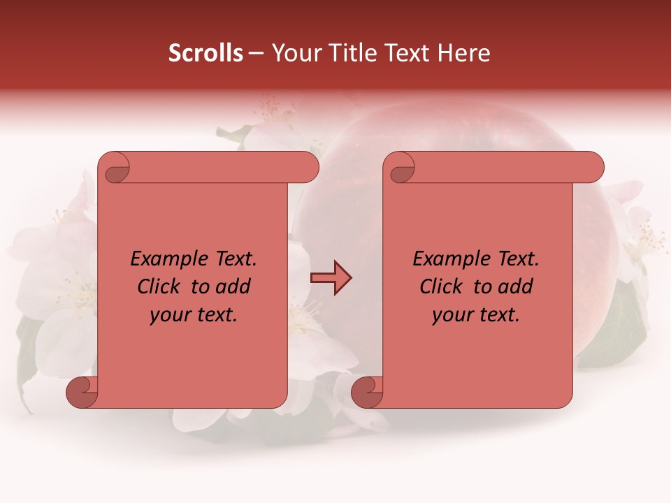 Leaf Plant Fruit PowerPoint Template