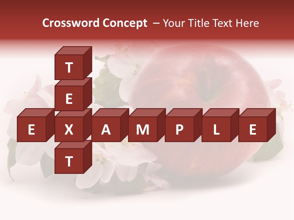 Leaf Plant Fruit PowerPoint Template