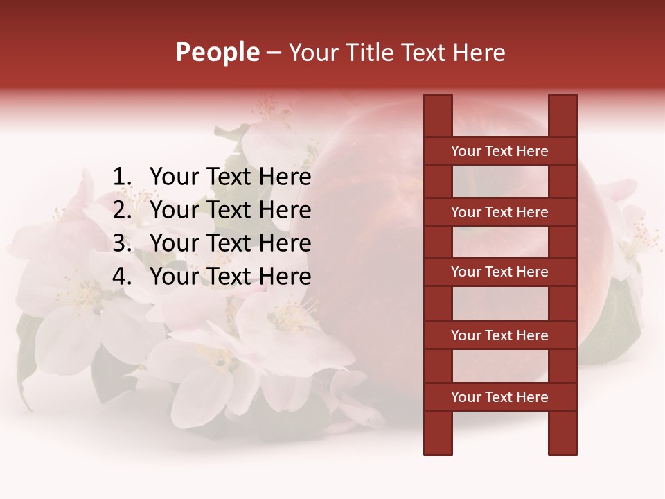 Leaf Plant Fruit PowerPoint Template