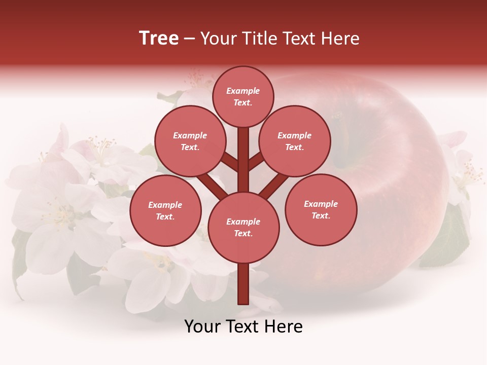 Leaf Plant Fruit PowerPoint Template