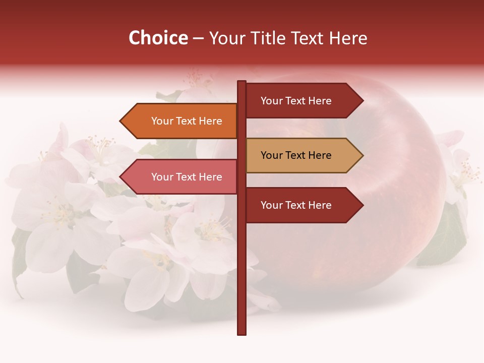 Leaf Plant Fruit PowerPoint Template