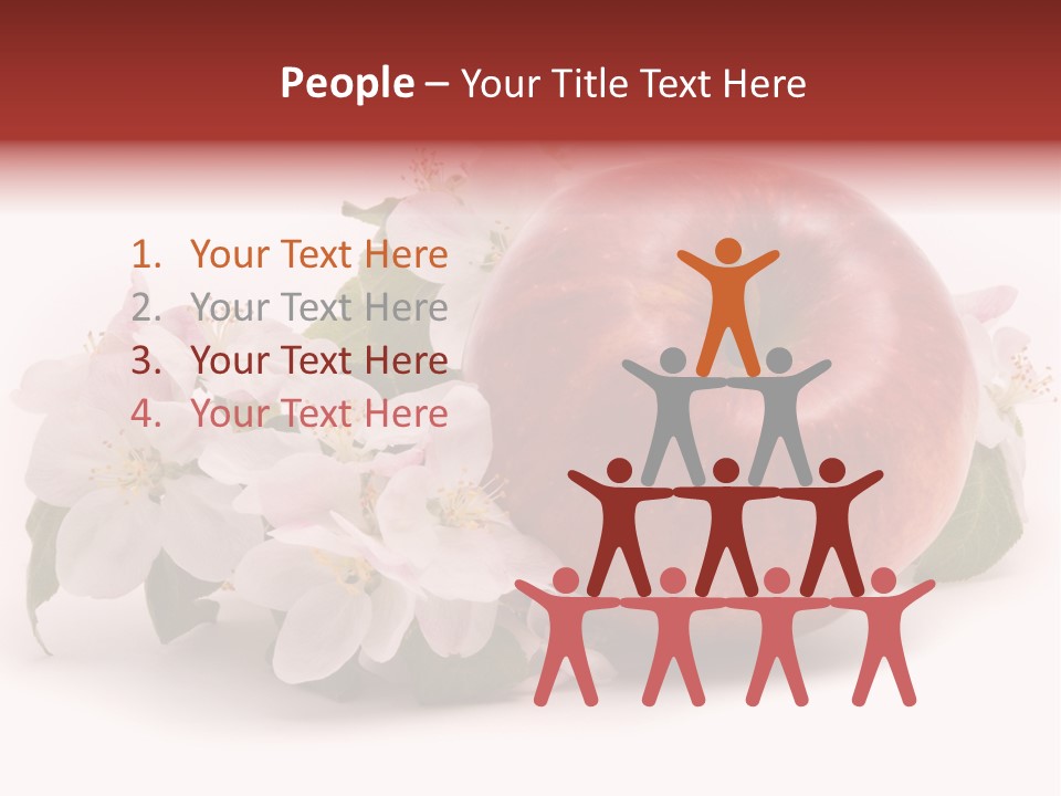 Leaf Plant Fruit PowerPoint Template